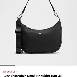 Lululemon City Essentials Small Shoulder Bag 3L Black
